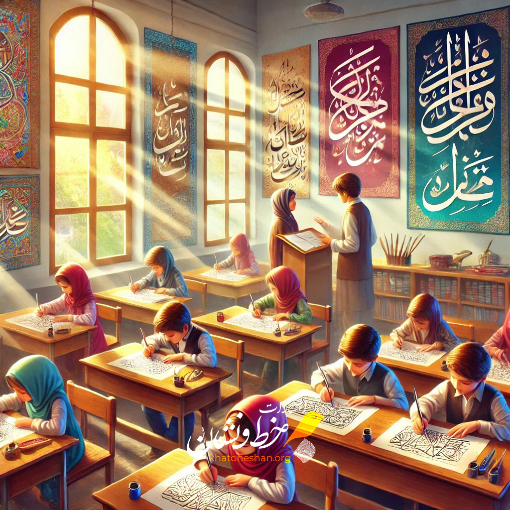 ضرورت آموزش خوشنویسی برای دانش آموزان