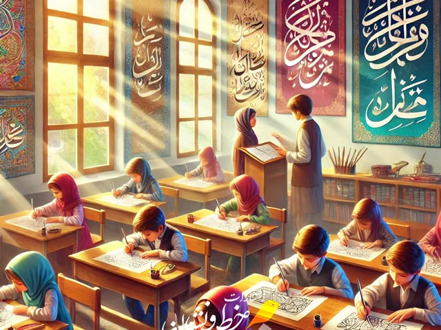 ضرورت آموزش خوشنویسی برای دانش آموزان