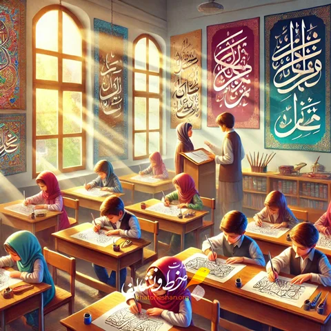 ضرورت آموزش خوشنویسی برای دانش آموزان