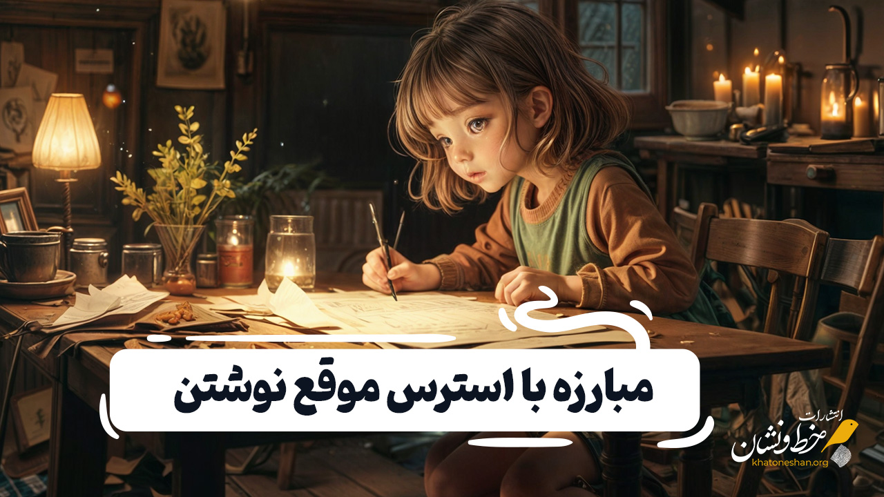 راه‌های کاهش فشار و استرس کودک در هنگام یادگیری خوشنویسی